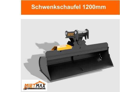Schwenkschaufel 1200mm